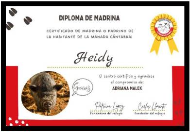 Diploma apadrinamiento